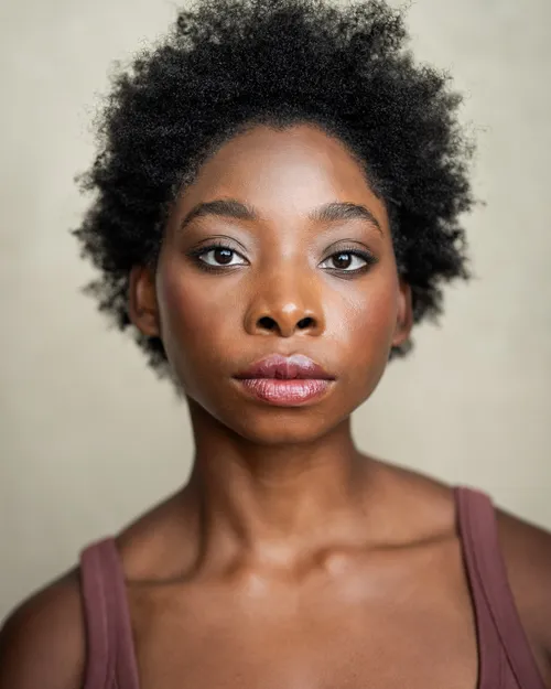 Mazvita Chanakira headshot — Zimbabwean-American actor available for theater, film, and commercial work